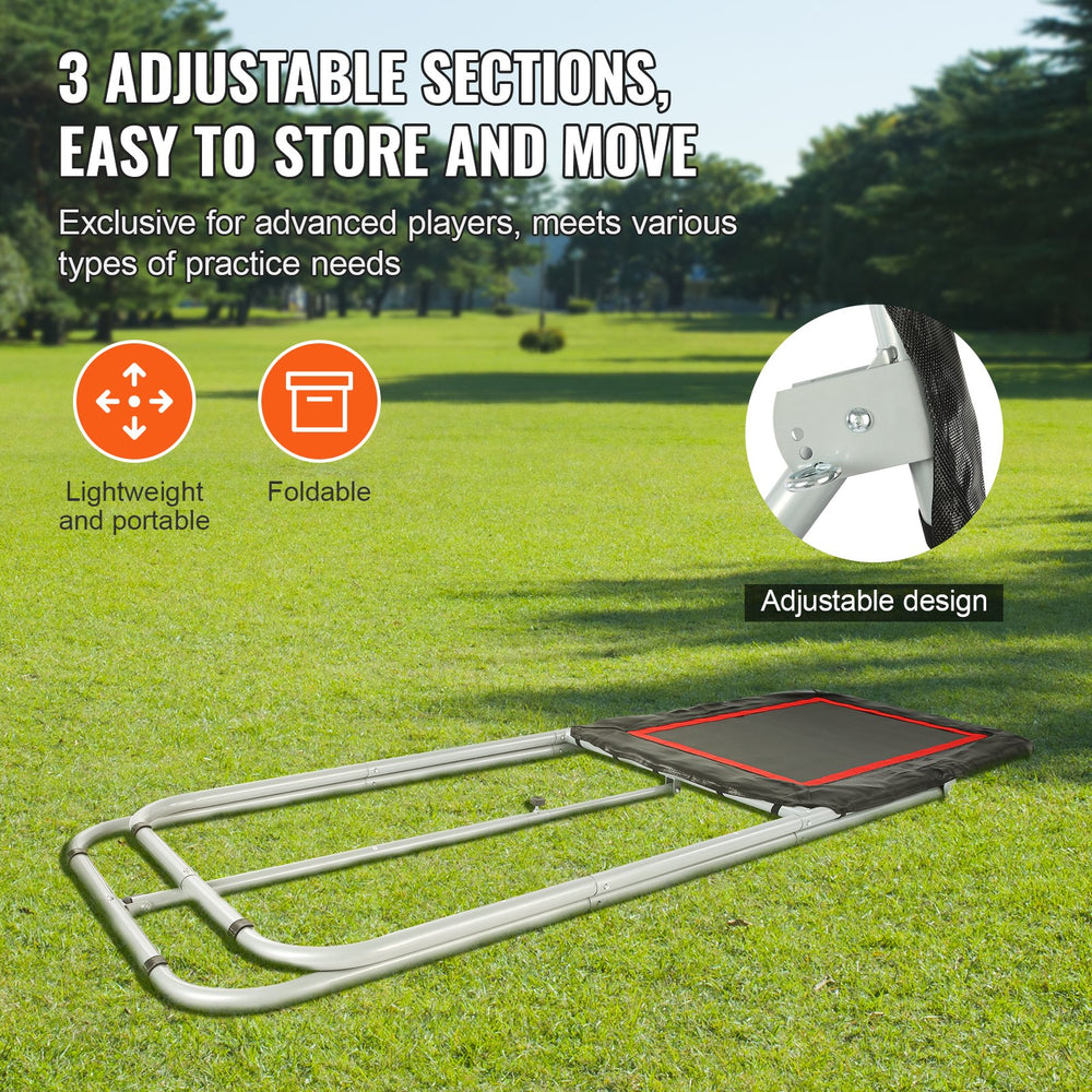Vevor Lacrosse Rebounder 3' x 4' Folding Bounce Back Training Wall with Adjustable Angle New