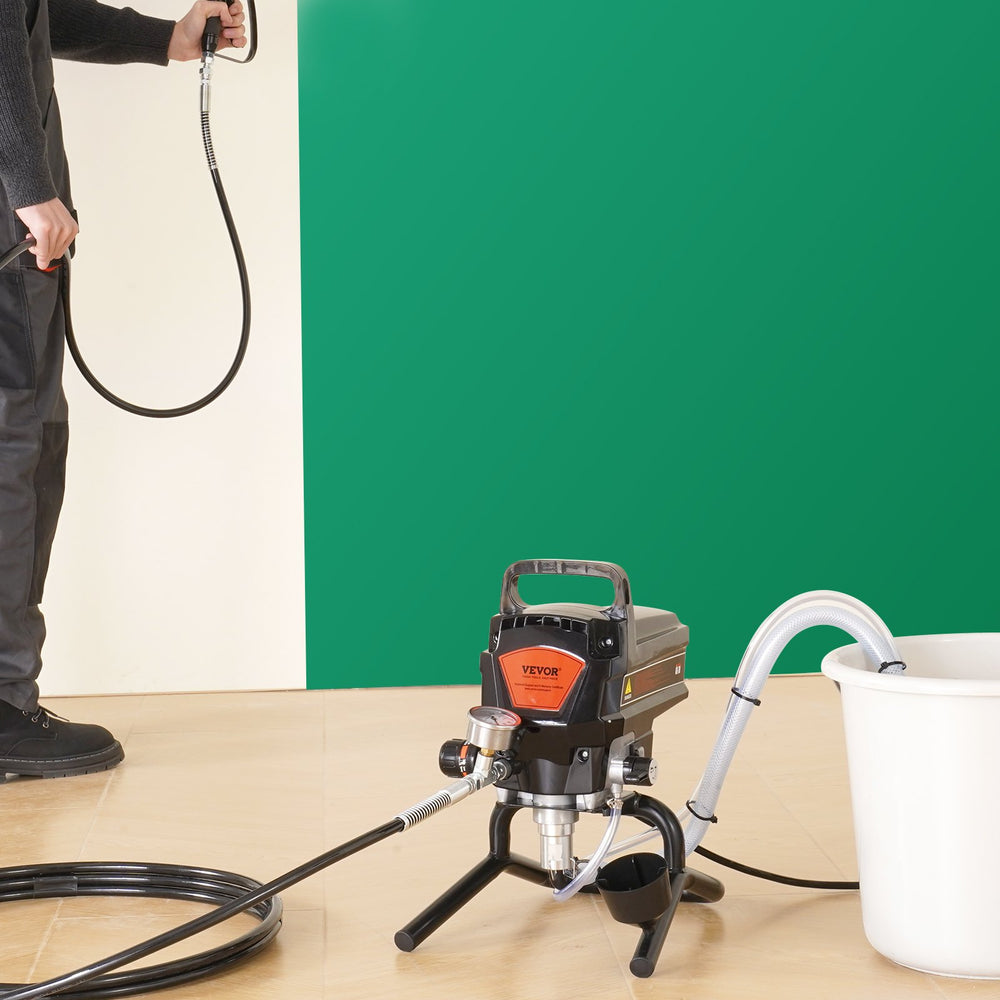 Vevor Airless Paint Sprayer 950W Electric 3000 PSI High Efficiency Handheld for Home Interior Exterior New