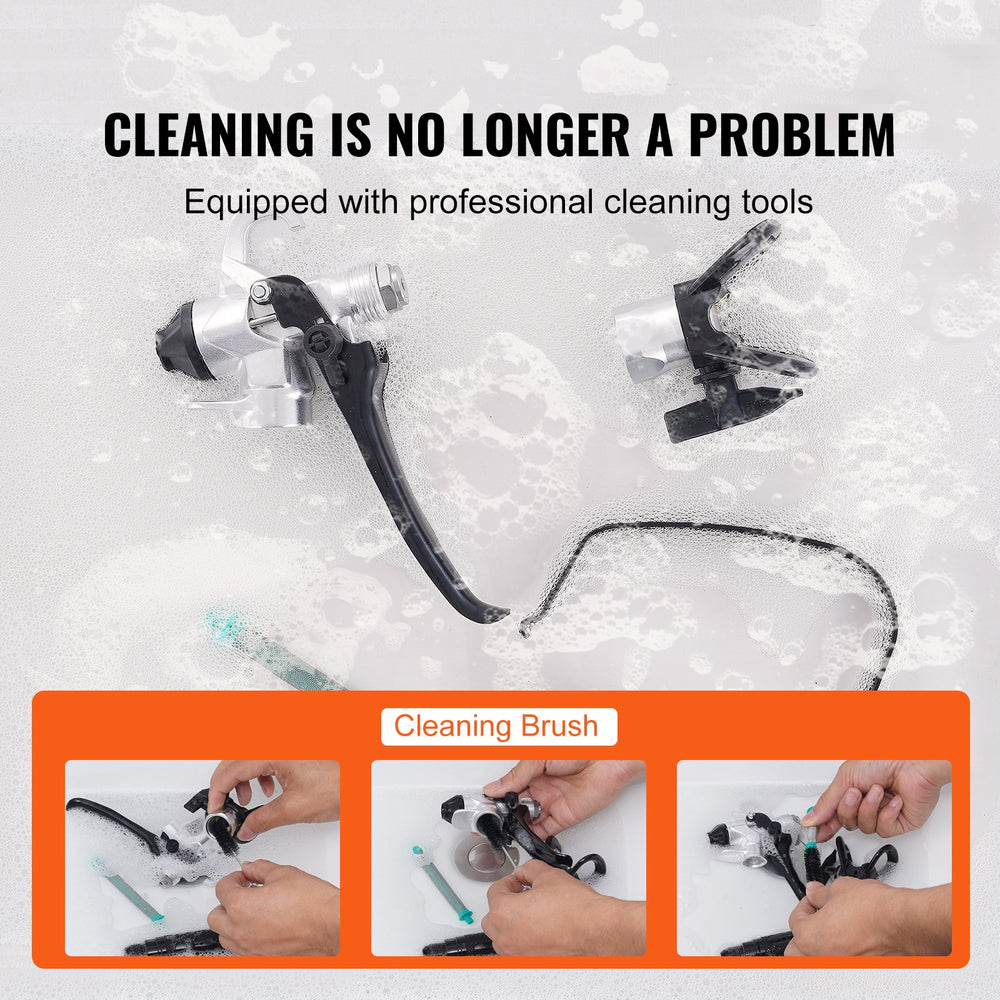 Vevor Airless Paint Sprayer 950W Electric 3000 PSI High Efficiency Handheld for Home Interior Exterior New