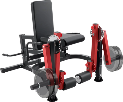 Vevor Leg Extension Curl Machine 700 Lbs Adjustable Seated Workout Bench for Thigh and Hamstring New