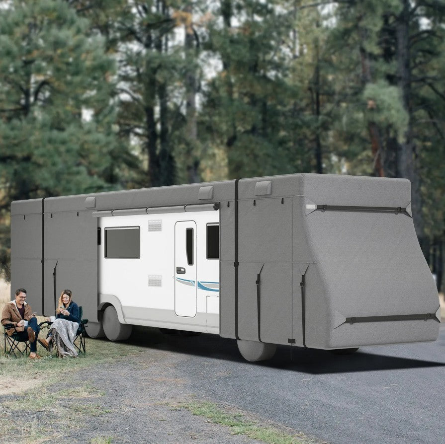 Vevor Class A RV Cover 40'-43' with Tire Covers and Accessories New