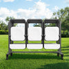 Vevor Folding Chair Rack Cart 400 Lbs Capacity Holds 42 Chairs or 12 Tables New