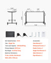 Vevor Folding Chair Rack Cart 400 Lbs Capacity Holds 42 Chairs or 12 Tables New