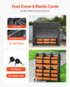 Vevor Folding Chair Rack Cart 800 Lbs Capacity Holds 84 Chairs or 12 Tables + 42 Chairs New