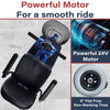 Zip'r 3 Mobility Scooter 3 Wheel 265 lbs. Capacity 24V 12 Miles 4.25MPH TSA Approved Blue New
