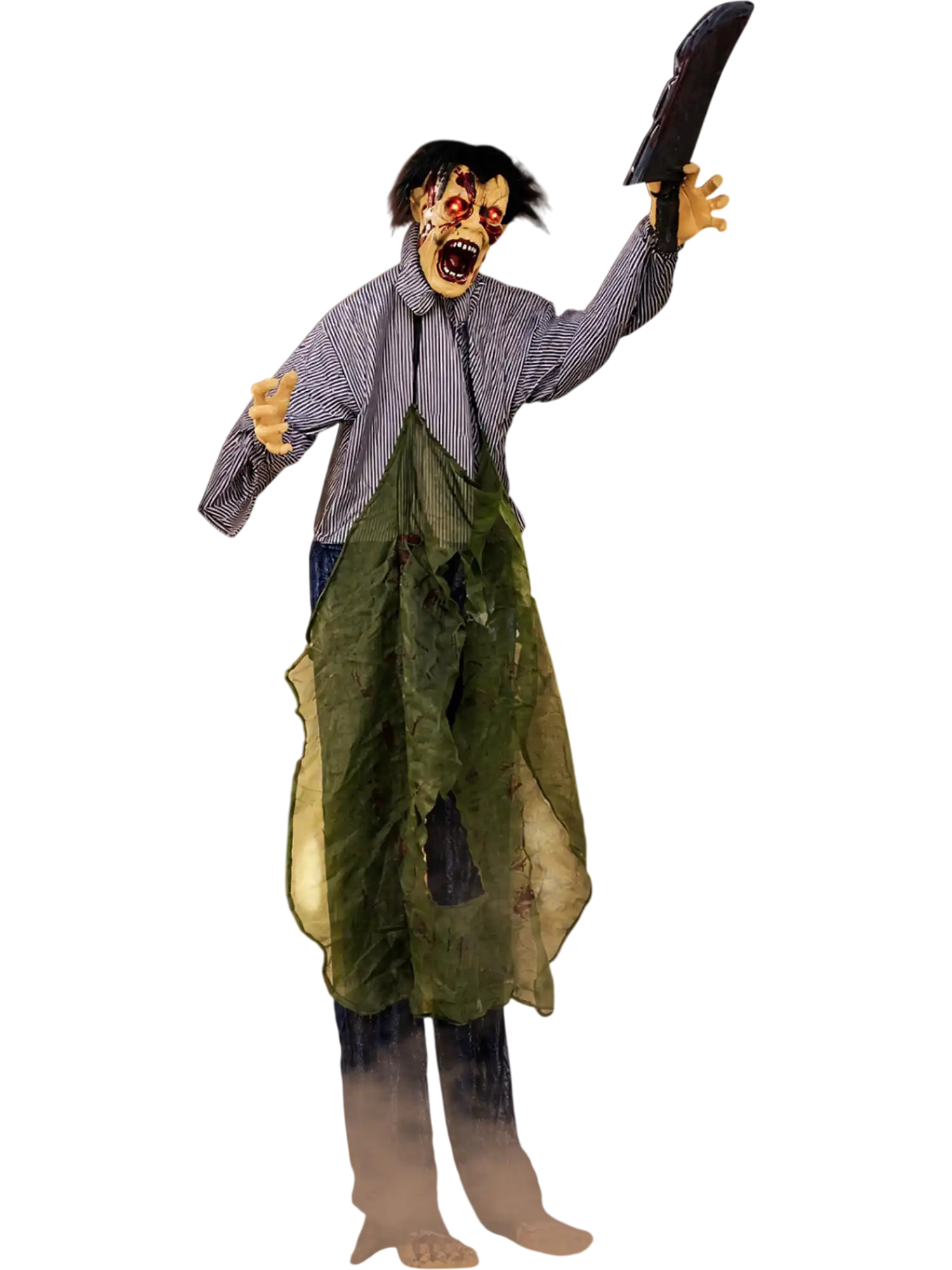 Costway Zombie Halloween Decoration Outdoor Glowing Eyes 74797026 New