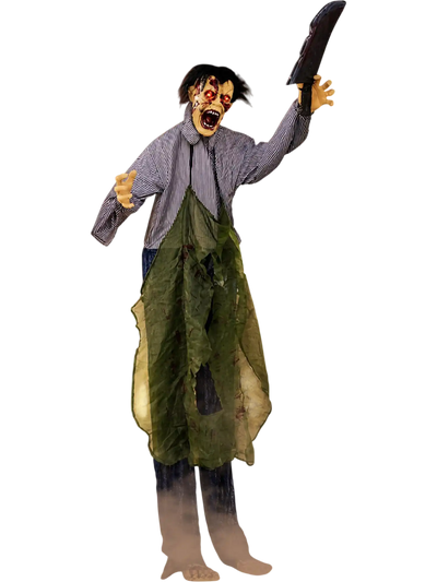 Costway Zombie Halloween Decoration Outdoor Glowing Eyes 74797026 New