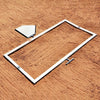 JayPro Batter's Box Template Official 4 x 6 Ft. for Adult Baseball New