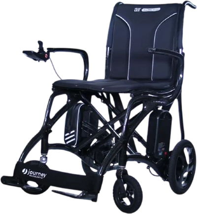 Journey Air Elite Max Folding Power Chair 3.7 MPH 19.8 Mile Range 12Ah 150W 08642MAX New
