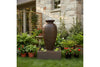 Exaco Amphora Outdoor Water Fountain 47" Tall with LED New
