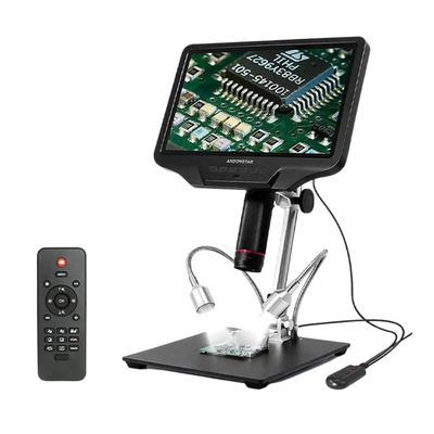 Andonstar AD409 PCB Soldering 10.1 Inch Display HDMI Digital Microscope with IR Remote New