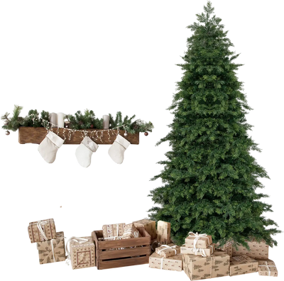 Costway 6' Artificial Christmas Tree Green Hinged Holiday Tree 12693574 New