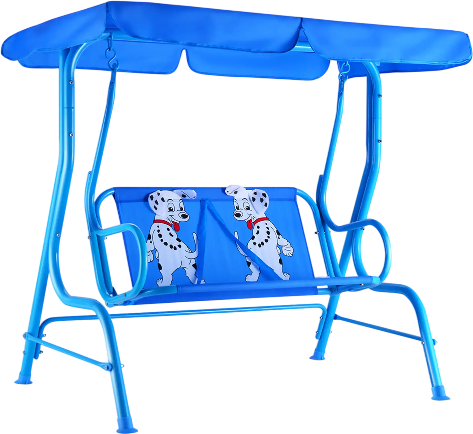 Costway Outdoor Kids Patio Swing Bench Canopy 2-Seat 63082945 New