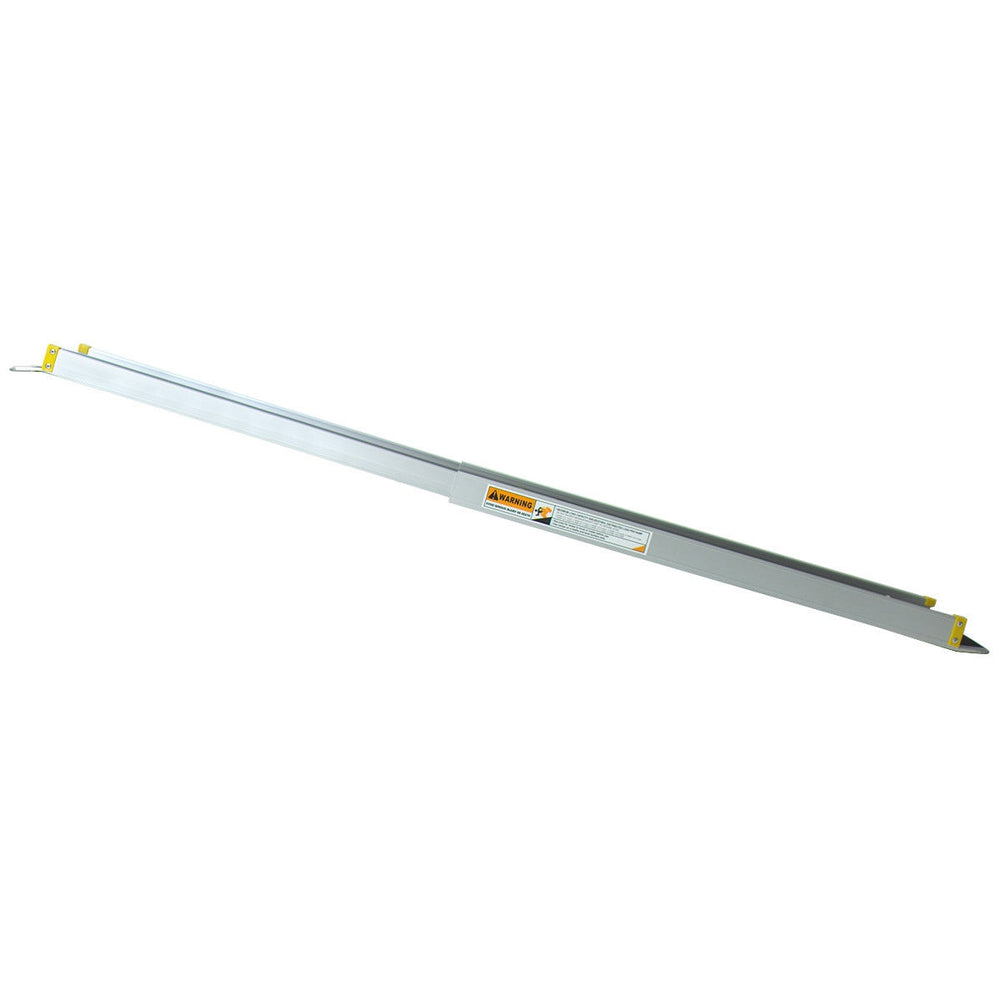 Adjustable Non-skid Wheelchair Telescoping Aluminum Ramp - Gallery View 7 of 9