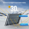 BougeRV ISE239 Bifacial Mono Solar Panel Rigid 300W with 12BB Cell Design New