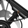 Close-up of the adjustable leg mechanism on the 100000 BTU Portable Propane Outdoor Camp Stove for easy setup.