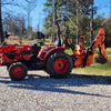 7' Tractor Backhoe Attachment with Hydraulic Thumb,  12" Bucket,  ISO/SAE Switchable Controls,  Self-Contained Hydraulic System,  3 Point Hitch Cat.1,  15-50 HP,  BH660H
