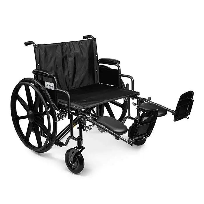 Emerald Supply iCruise Bariatric Wheelchair 30" x 18" with Elevating Leg Rests New