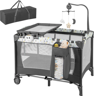 Costway Multi-Functional Baby Playpen Removable Changing Table 79548362 New
