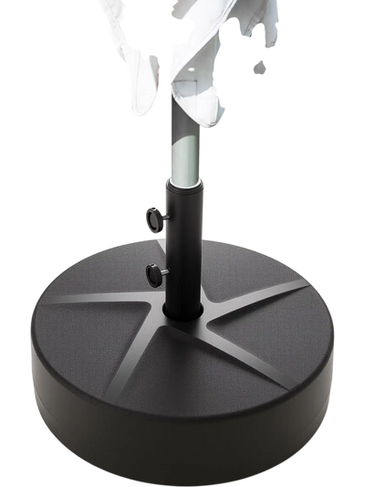 Costway Patio Market Table Umbrella Base Water Sand Fillable Black 963487125 New