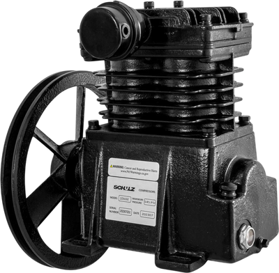 Schulz Air Compressor Pump 2 HP 10 CFM 140 PSI 1-Stage 115V 1-Phase MSL10MAX New