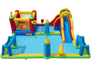 Inflatable Water Slide Bounce House 9-in-1 Jumping Castle with Climbing Wall