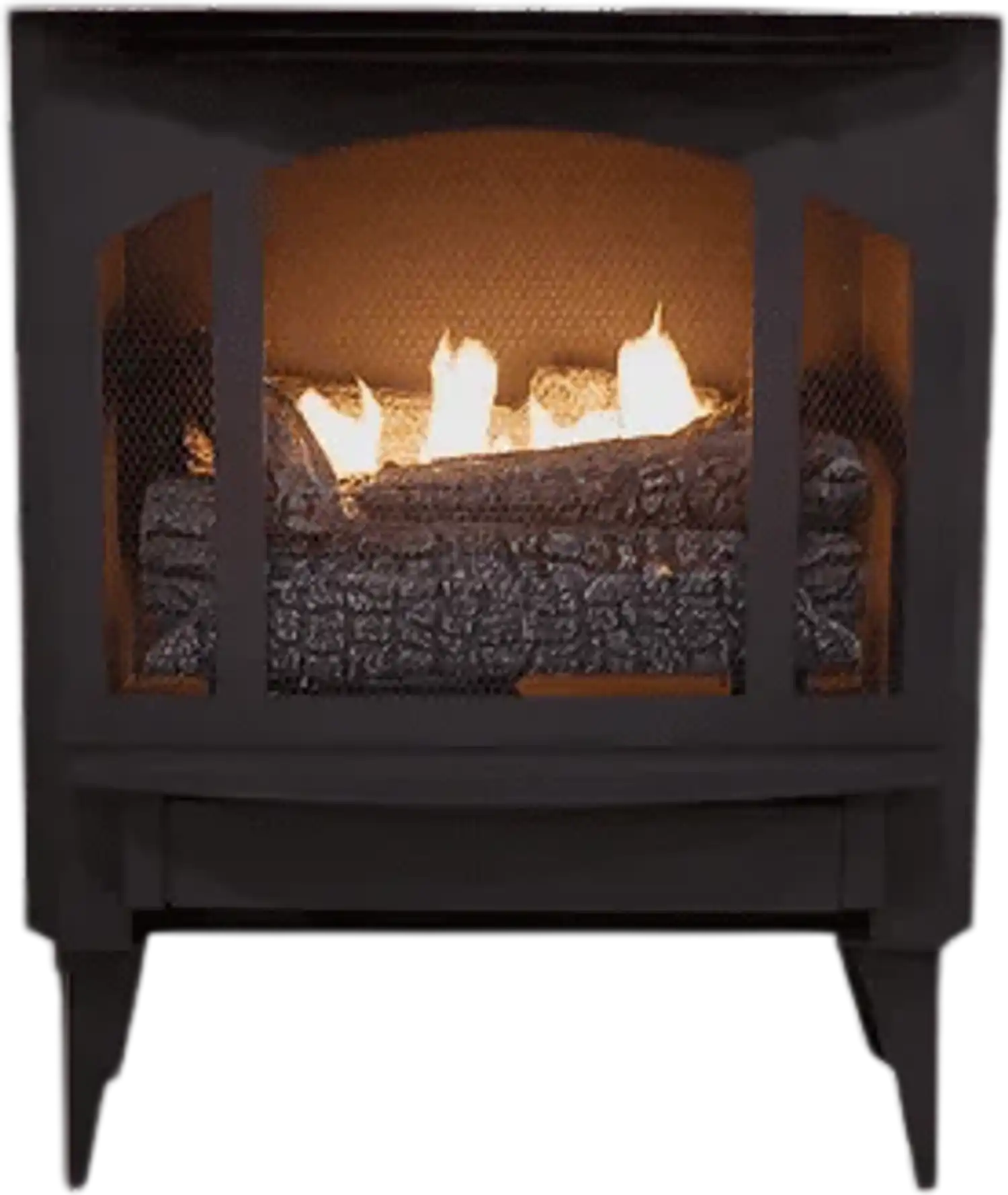 ComfortBilt Model T-33 Gas Stove 32,000 BTU Vent Free with Blower and Legs New