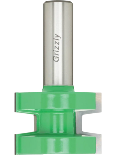 Grizzly C1240 Tongue & Groove Bits Wedge Set 1/2