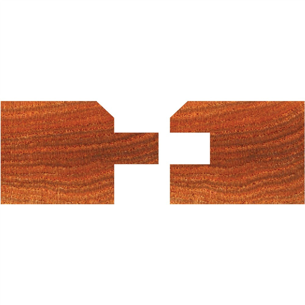 Grizzly C1242 - Tongue and Groove V-Match Set, 1/2" Shank