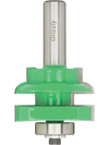 Grizzly C1393 - Carbide Tipped Quarter Round Stile & Rail Set, 1/2" Shank