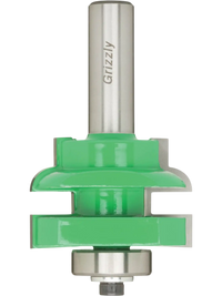 Grizzly C1393 - Carbide Tipped Quarter Round Stile & Rail Set, 1/2
