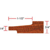 Grizzly C2065 - Panel Cutter - 5 Face Cut, 3/4" Bore