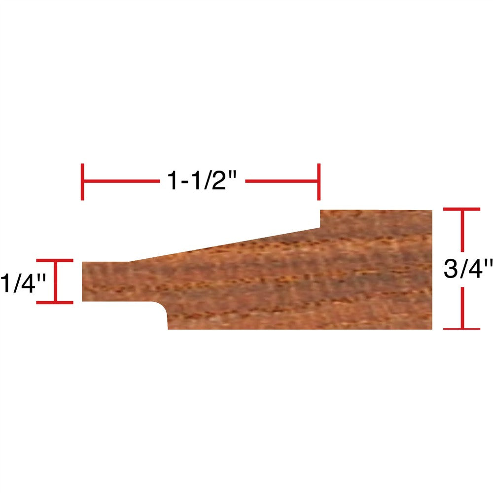 Grizzly C2066 - Panel Cutter - 15 Face Cut, 3/4" Bore