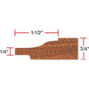 Grizzly C2067 - Panel Cutter - Ogee, 3/4" Bore