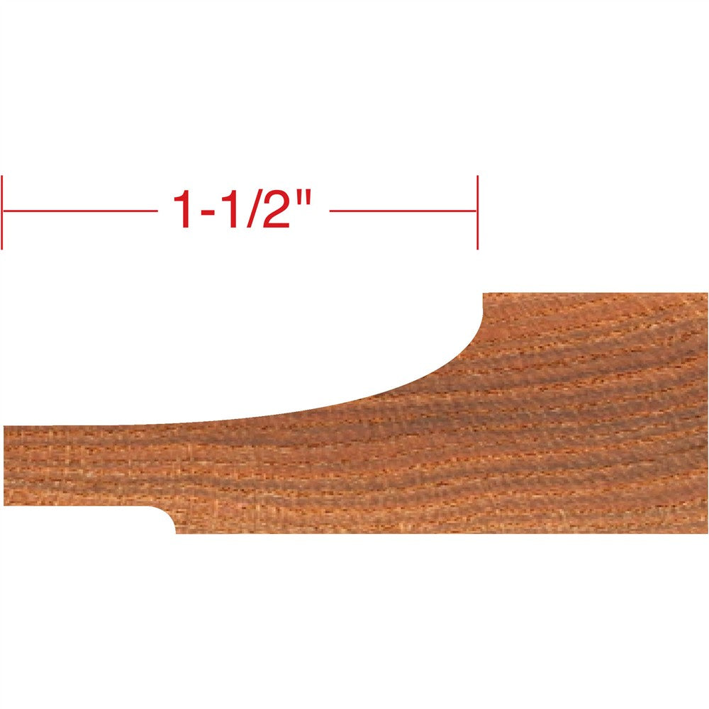 Grizzly C2078 - Panel Cutter - Convex, 1-1/4" Bore