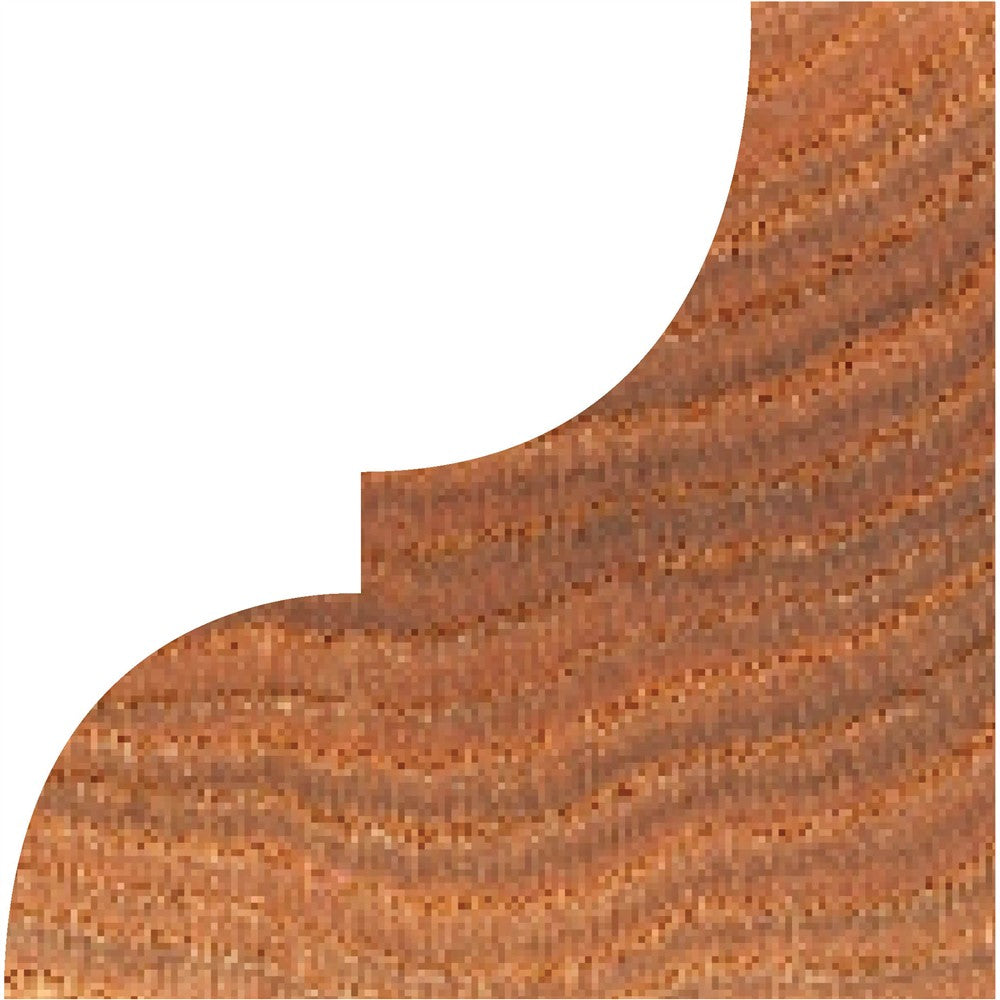 Grizzly C2090 - Shaper Cutter - Cove & Bead, 3/4" Bore