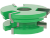 Grizzly C2122 - Shaper Cutter - 3/4" "V" Paneling Cutter Set, 3/4" Bore