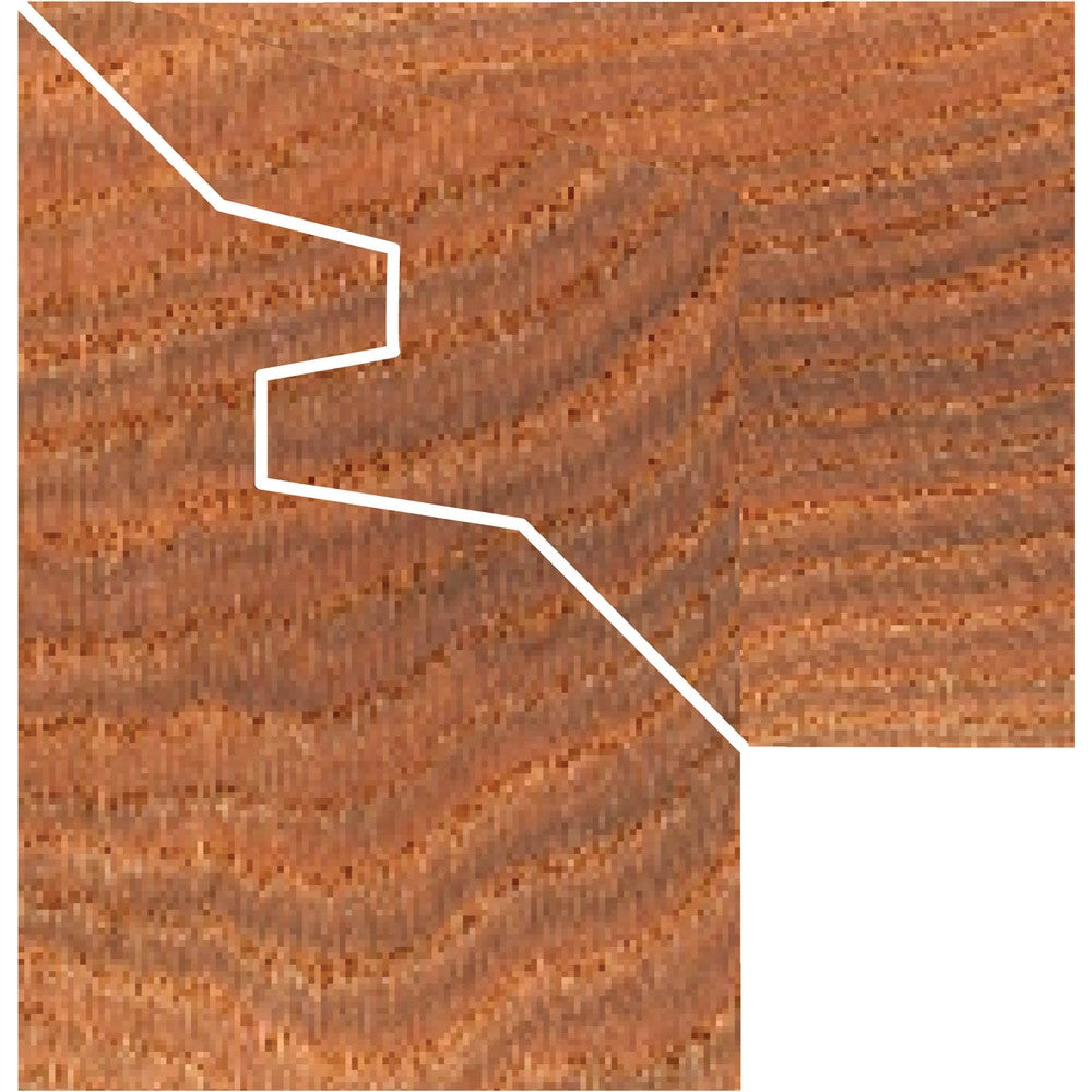 Grizzly C2125 - Shaper Cutter - Double Lock Miter, 3/4" Bore