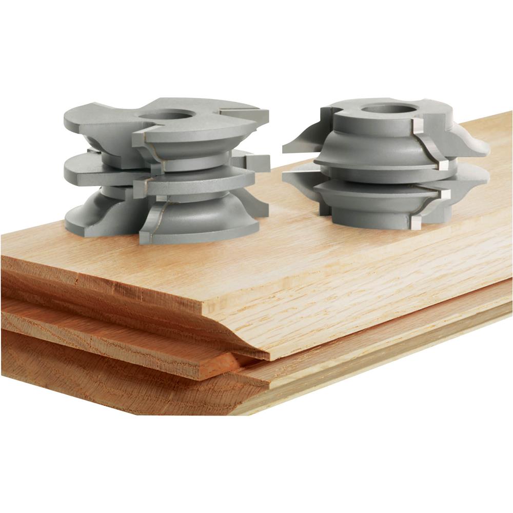 Grizzly C2166 - Passage Doors 6 pc. Stile & Rail Set - Ogee, 3/4" Bore