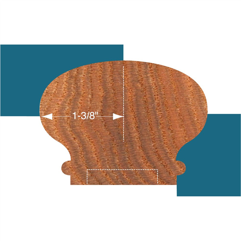Grizzly C2216 - Handrail Shaper Cutter Set (Style #1) - 3/4" Bore
