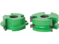 Grizzly C2307 - Shaper Cutter - Tongue & Groove Flooring Cutter Set, 3/4