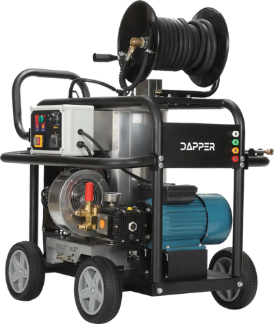 Dapper Supply Electric Pressure Washer Hot Water 2610 PSI 4 GPM 120V New