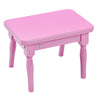 Pink wooden bench for the 30-key children mini grand piano, designed for kids aged 1 to 7.