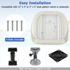 Captain bucket seat with waterproof PVC leather, ergonomic design, and included bolts for easy installation on boats.
