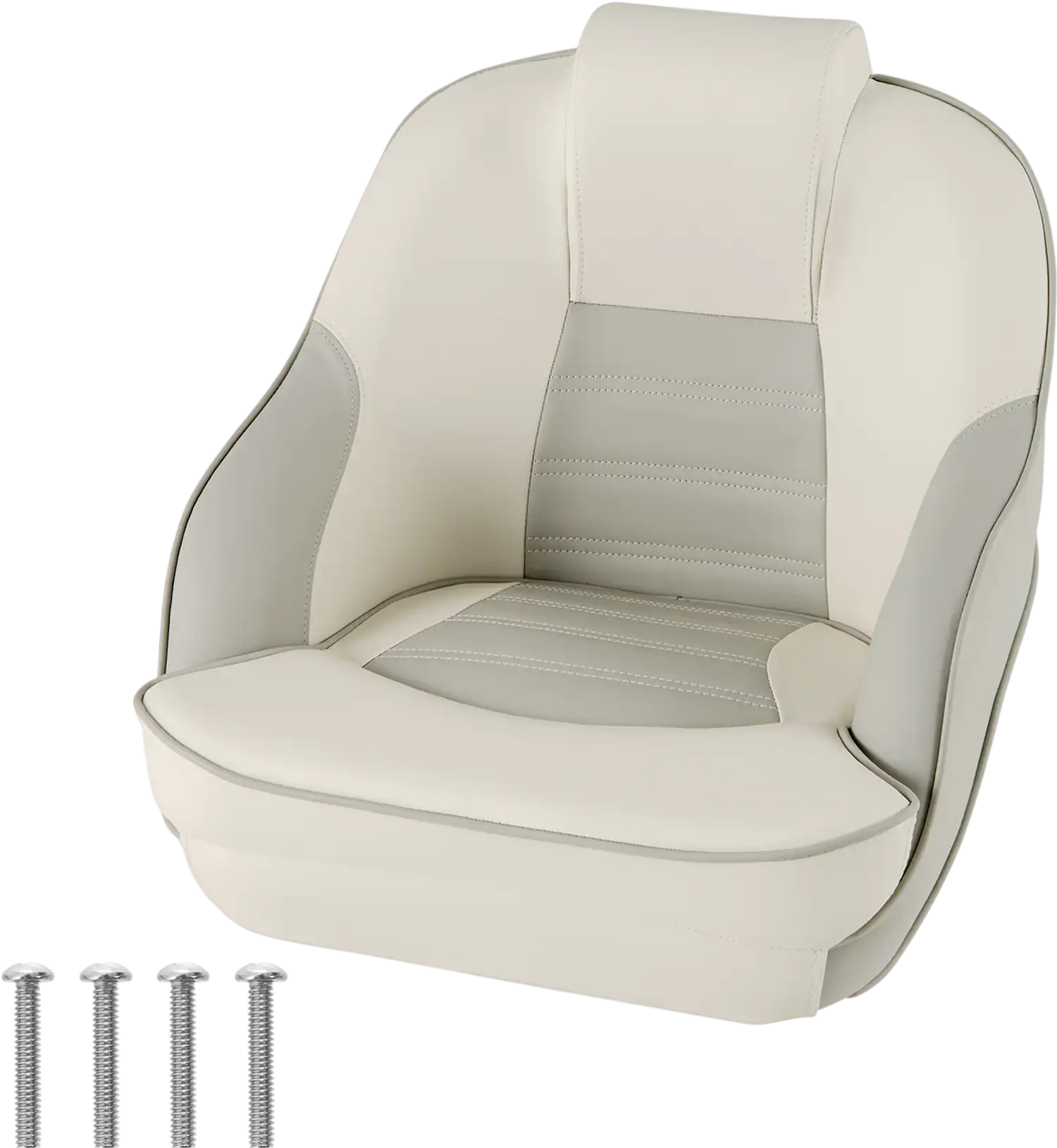 Costway Boat Captain Bucket Seat Waterproof PVC Leather 36814572 New
