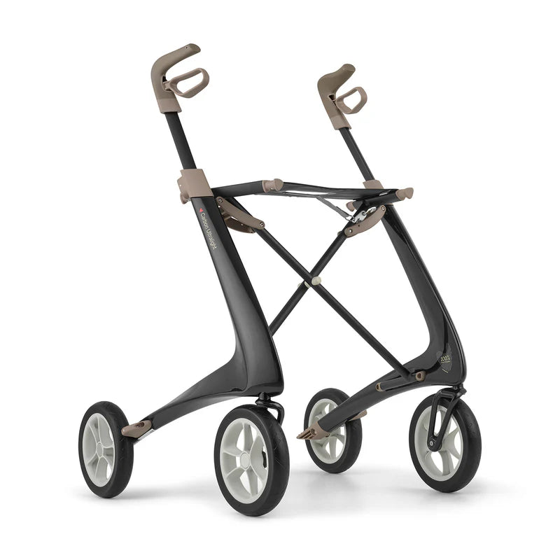 ByAcre Rollator Carbon Ultralight Folding 285 Lbs Load Capacity New
