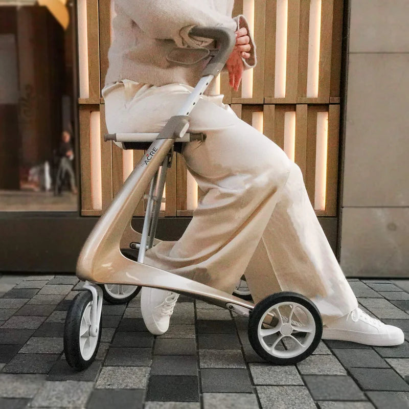 ByAcre Rollator Carbon Ultralight Folding 285 Lbs Load Capacity New