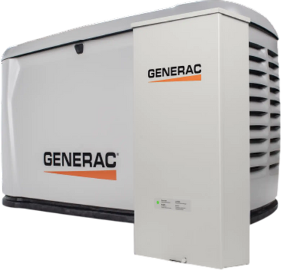 Generac 7324 18kW Standby Generator Propane Natural Gas 1 Phase 240V w/ 200A Automatic Transfer Switch Cellular New