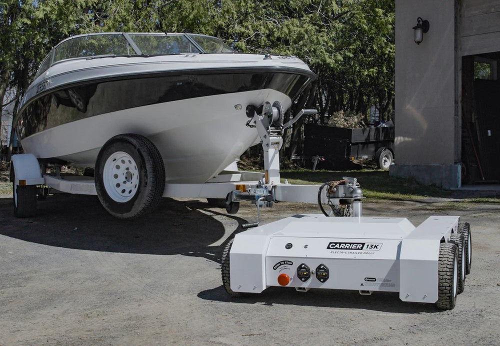 Parkit360° Carrier-13K Trailer Dolly 13000 Lbs Capacity Dual 1.7 HP Motors Wireless Remote 15" Low Profile Scratch and Dent