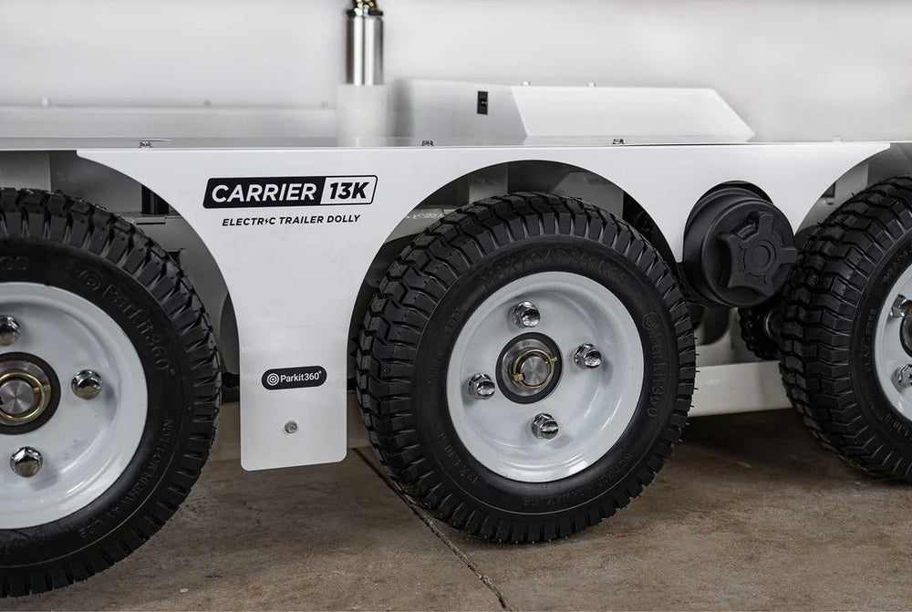 Parkit360° Carrier-13K Trailer Dolly 13000 Lbs Capacity Dual 1.7 HP Motors Wireless Remote 15" Low Profile Scratch and Dent